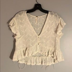 Free People Crochet Top, size XS